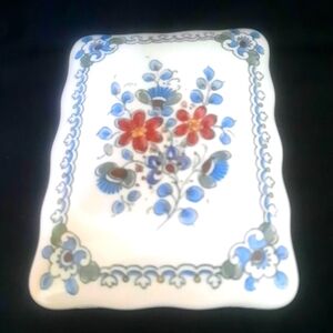 Original Delft Ceramic Trinket Box